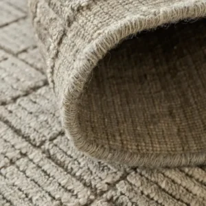 Patterned Rugs with Grid Design