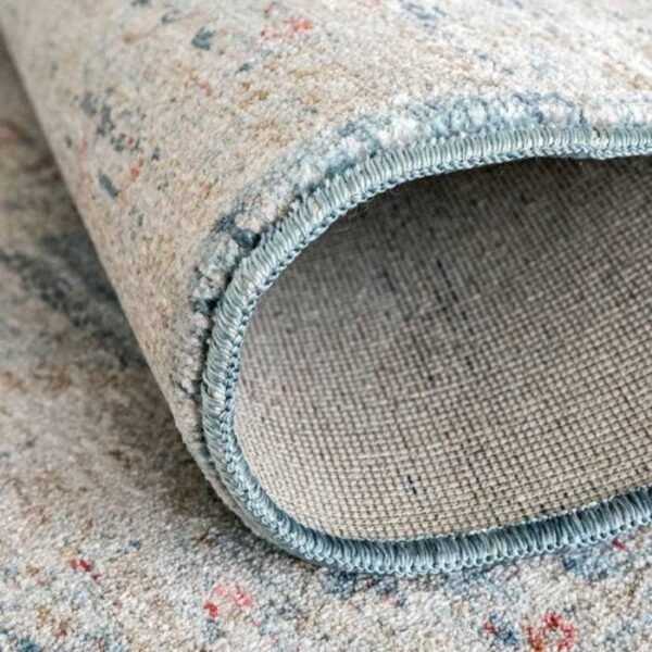 Classic oriental rug in subtle blue