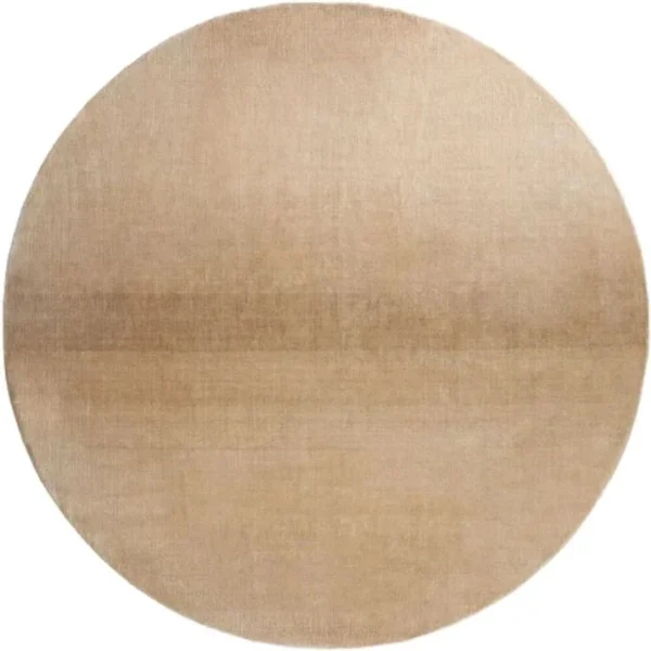 Subtle Ombré Stripes Round Rugs image 2