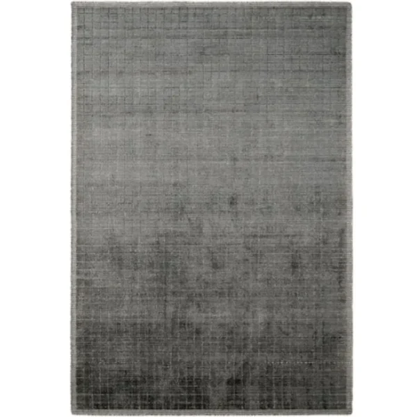Tactile grid rug with neutral tones