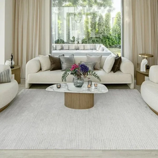 Modernist Grid Luxe Rugs - Image 5