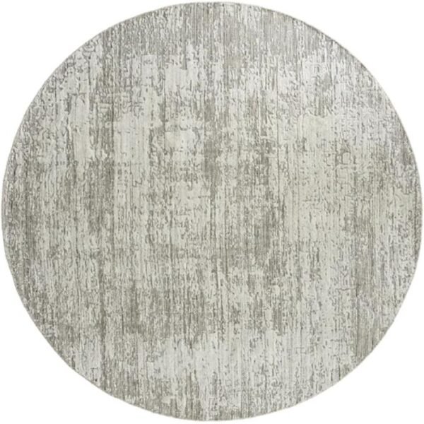 Textured Pottery-style Patterned Round Rugs image 2