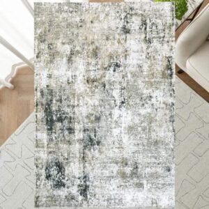 Overhead view of grey distressed design