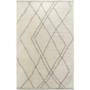 Top view of narrow line rug