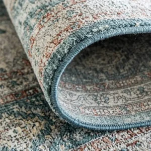 Traditional central medallion rug