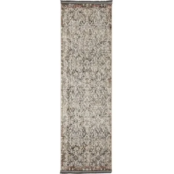 Traditional Faded Patterned Runner Rugs image 2