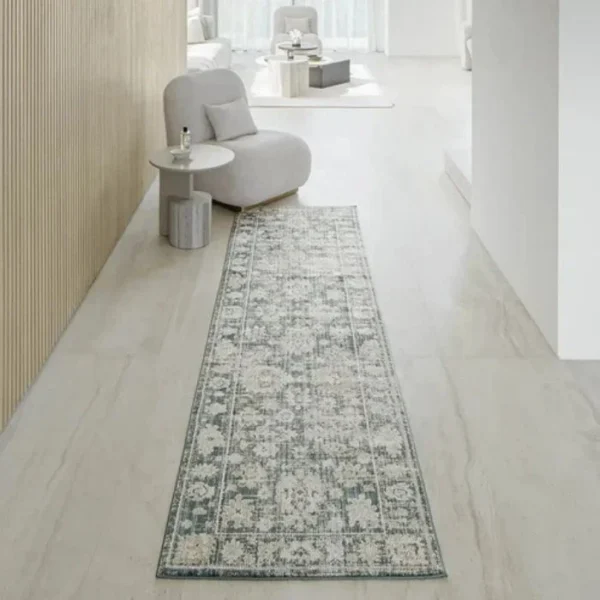 Traditional Floral Motif Runner Rugs