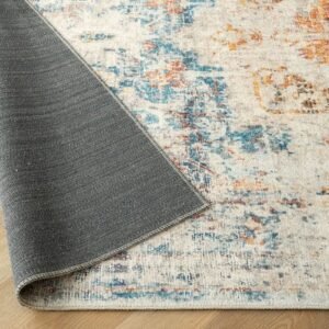 Traditional medallion carpet design
