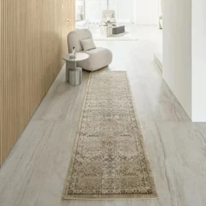 Traditional Repeating Diamond Runner Rugs