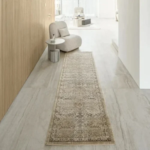 Traditional Repeating Diamond Runner Rugs
