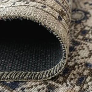 Vintage Diamond Rug in traditional living room