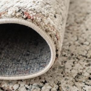 Faded Persian style rug design