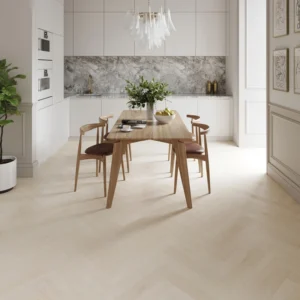 Oak Latte Herringbone Close Detail
