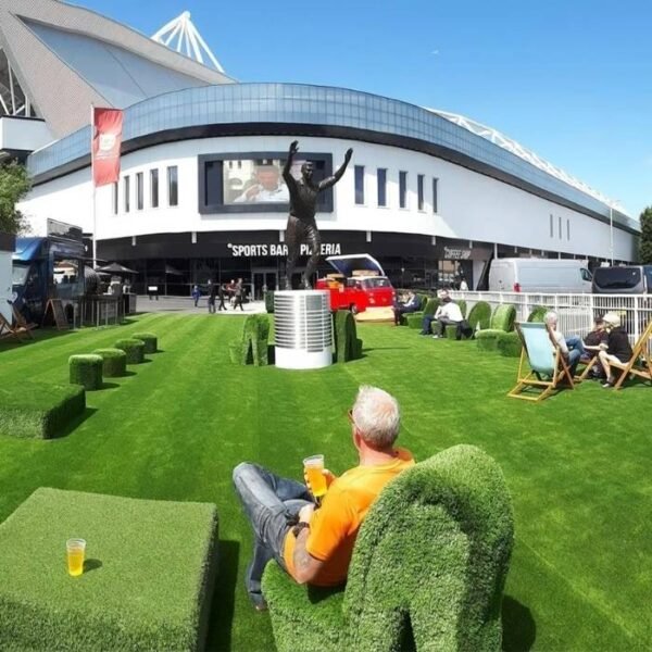 Wembley 30mm realistic green mix.