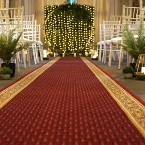 Acni Red Exhibition Carpet
