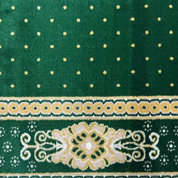 Al-Mubarak Green Masjid Carpet image 2