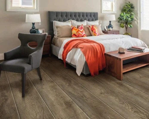 Bedroom SPC Flooring in Dubai