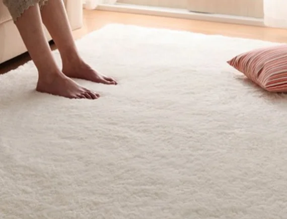 Beige plush Carpet Dubai