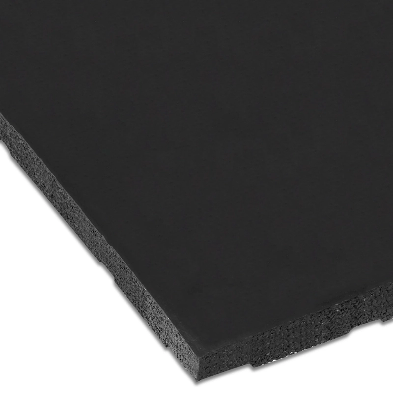 Black Immortal Gym Flooring Tiles