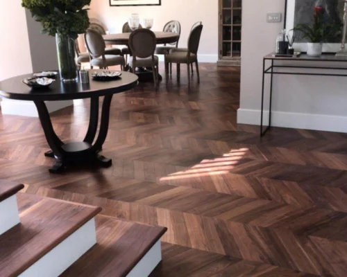 Black Parquet Flooring in Dubai