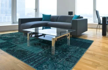 Blue Oriental Rug Home Design Ideas in Dubai