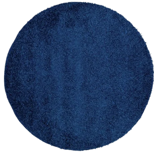 Blue Round Carpet Dubai