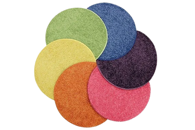 Bright Multi Set 6 Kids Crazy Carpet in Dubai
