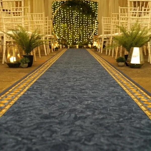 Cheops Blue Exhibition Carpet