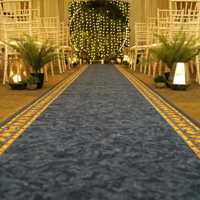 Cheops Blue Exhibition Carpet