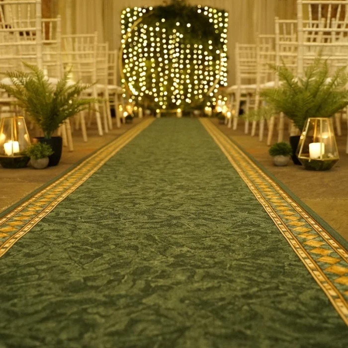 Cheops Green Exhibition Carpet