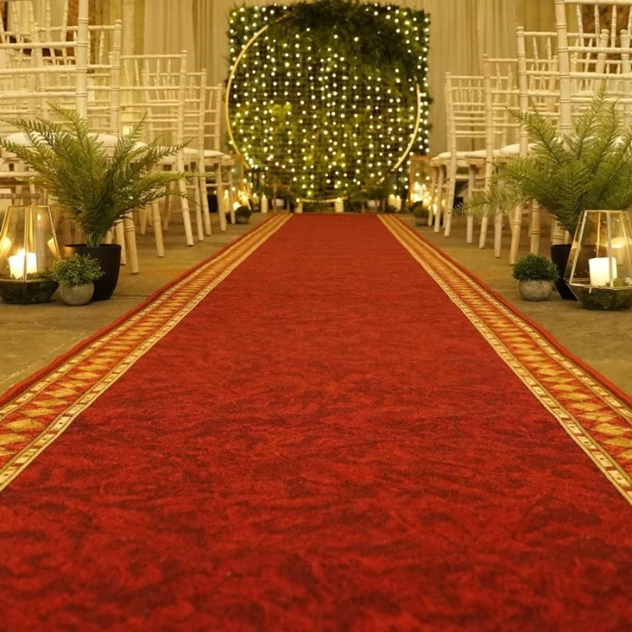 Cheops Red Exhibition Carpet