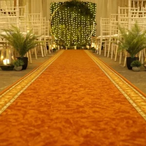 Cheops Terracotta Exhibition Carpet