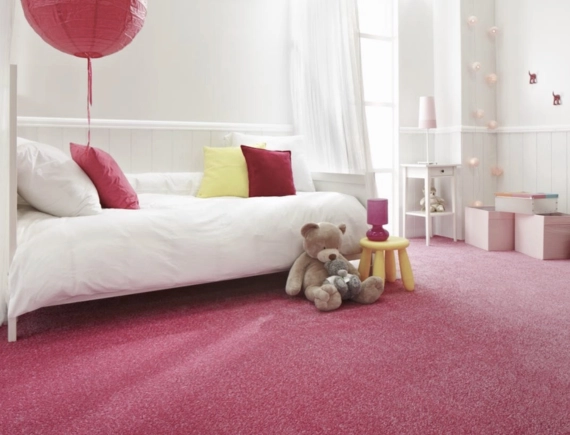 Children's Room Pink Carpet