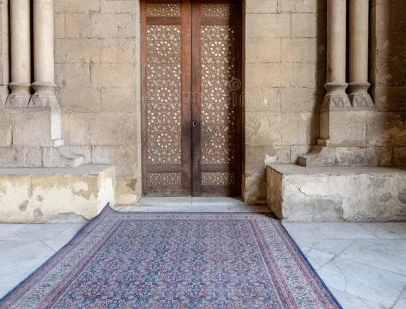 Entrance Areas Mosque Carpet in Dubai