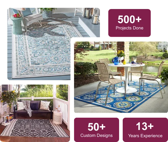 Trusted supplier of outdoor rugs Dubai