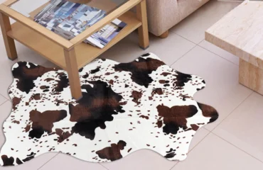 Faux Hide Rugs for Rustic & Modern Fusion in Dubai