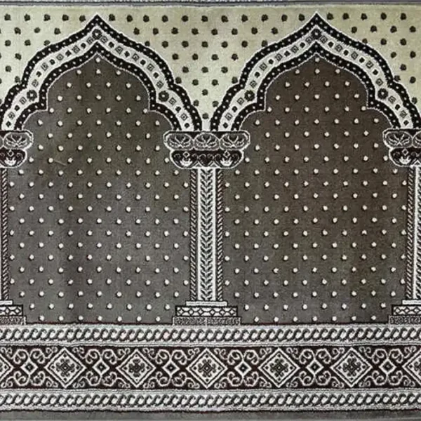 Firdaus Brown Mosque Carpet - Image 2