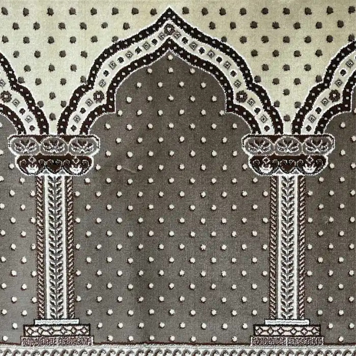 Firdaus Brown Mosque Carpet