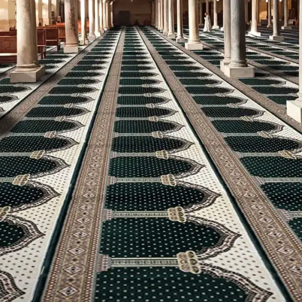 Firdaus Green Masjid Carpet image 2