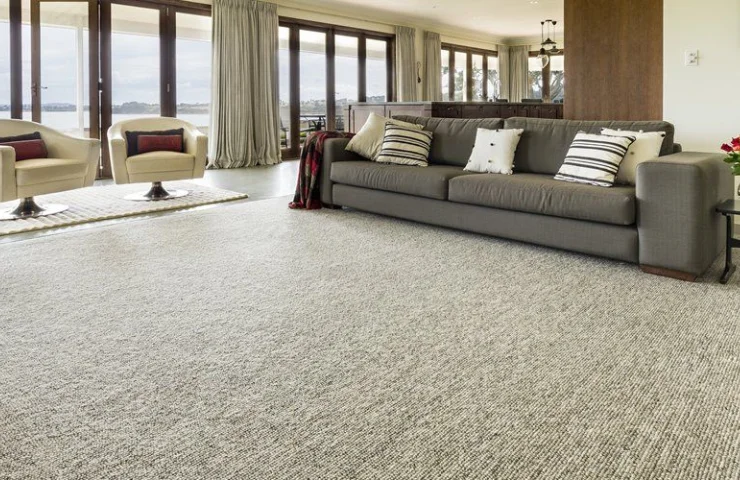 Flooring with sisal Carpet