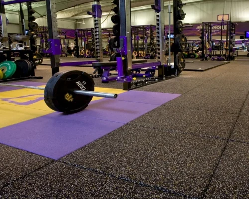 Gym Rubber Tiles Flooring in Dubai