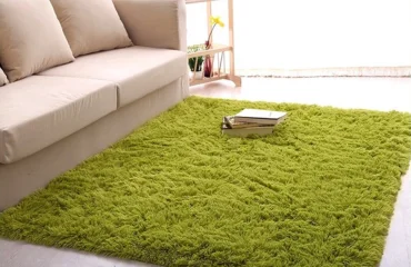 Handmade Green Grass Carpet in Dubai