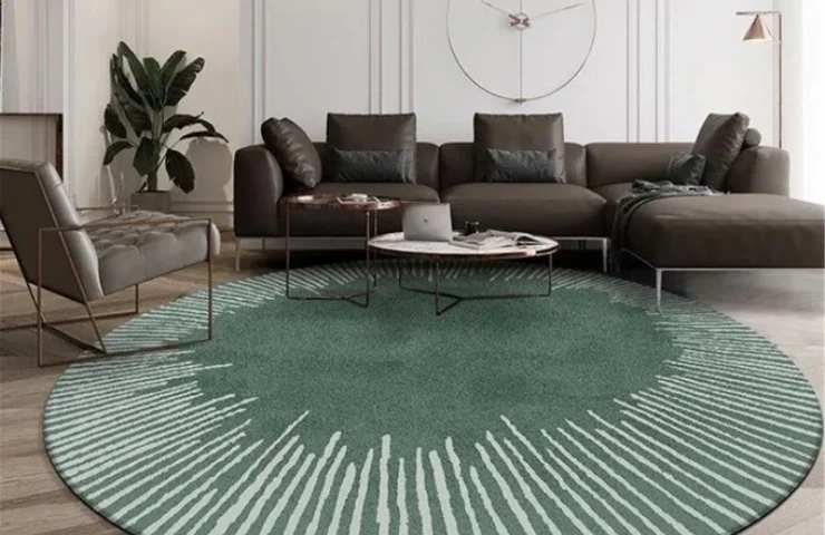 Handmade Large Turkish Round Carpet in Dubai