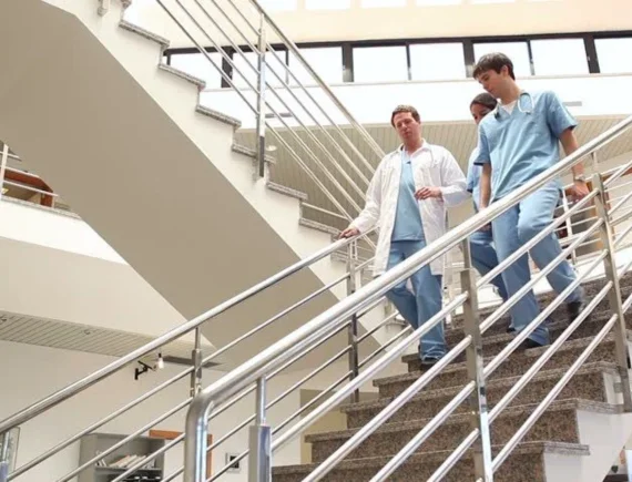 Healthcare Fascilities Stair Carpet in Dubai