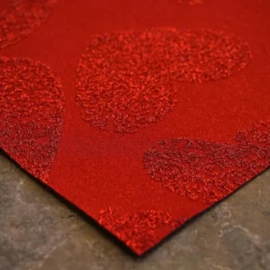 Heart Glitter Red image 2