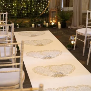 Heart Glitter White image 3