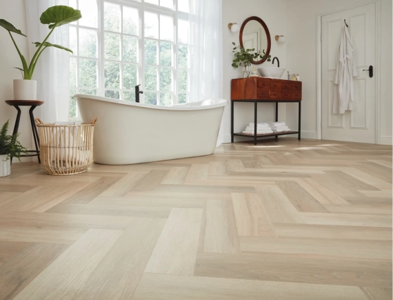 Herringbone Ash Flooring