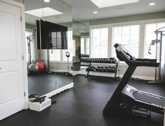 Home Gym Flooring in Dubai