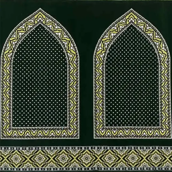 Istanbul Green Mosque Carpet