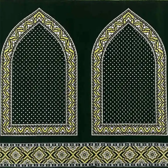 Istanbul Green Mosque Carpet